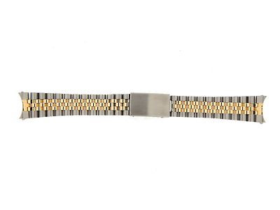 Aftermarket 20mm Mens 2Tone 10K Gold/Steel Band for Rolex