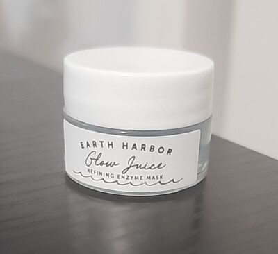  Earth Harbor Glow Juice Refining Enzyme Mask Travel Mini 0.24oz 