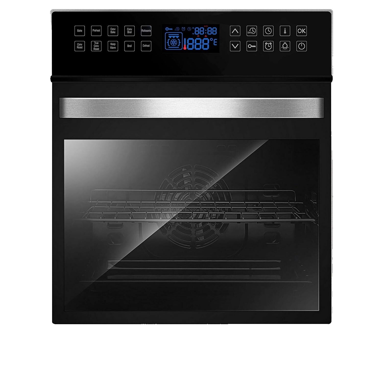 Pannello Vetro Cassettiera Forno Thermador / Bosch Nero Modello RDSS30QB - 00142463 - Foto 6