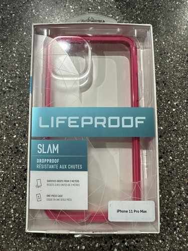 NIP! Brand New Genuine LifeProof Slam for iPhone 11 Pro Max PINK! HTF!