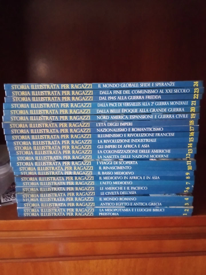 STORIA ILLUSTRATA PER RAGAZZI COMPLETA Repubblica 24 vol NUOVA O VOLUME SINGOLO - Immagine 2 di 3
