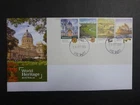 AUSTRALIA 2020 WORLD HERITAGE SET 4 STAMPS  FIRST DAY COVER- AVOCA