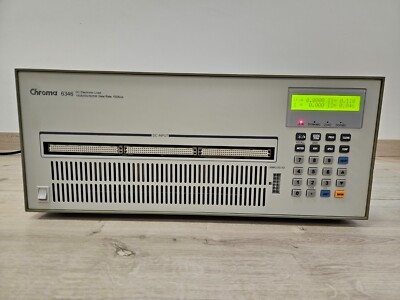 CHROMA 6346 DC ELECTRONIC LOAD SLEW RATE 150A/us , ATE inc
