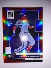 2022 Panini Donruss - Variation Vladimir Guerrero Jr. #113 Holo Red One Hand On