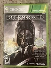 Dishonored (Microsoft Xbox 360, 2012) Complete with Manual Tested