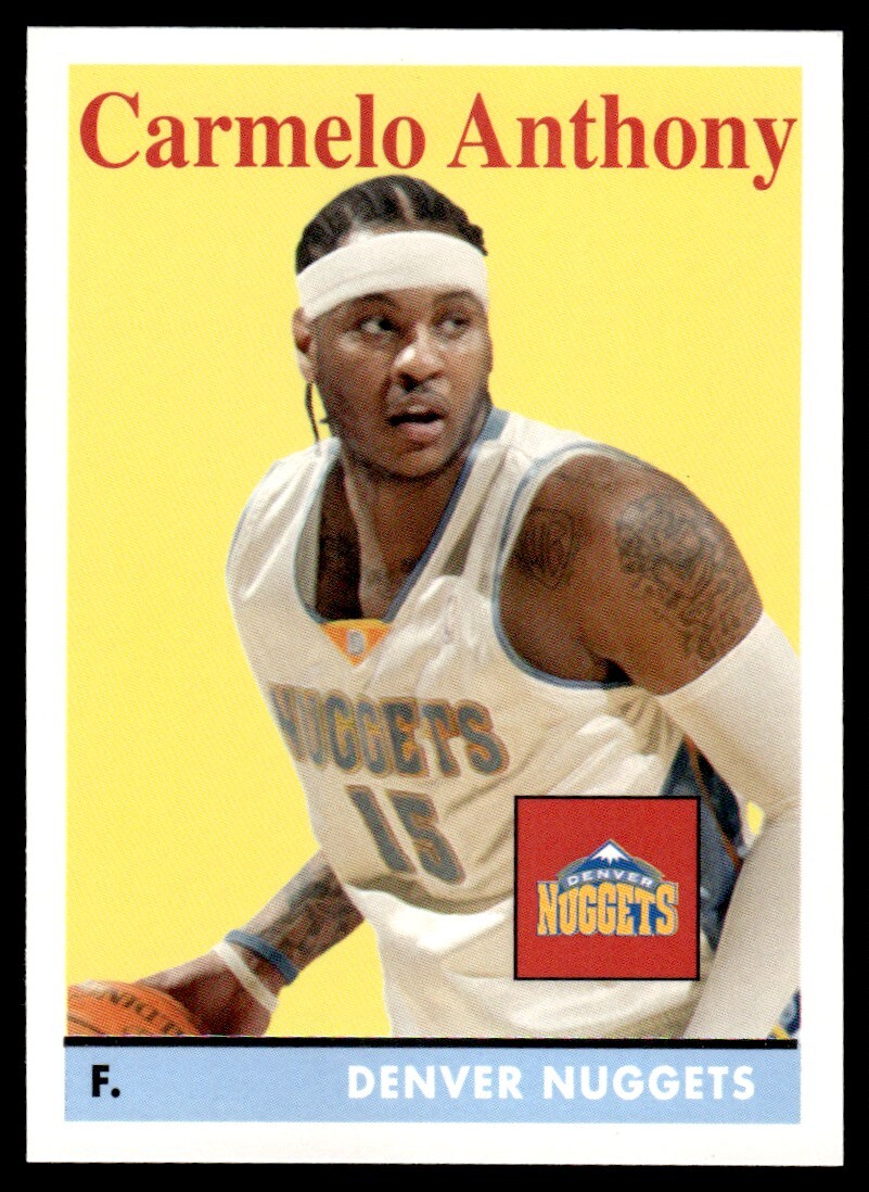 2009-10 Topps Carmelo Anthony Denver Nuggets #15