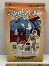 Vintage NIB 1987 California Raisin Car Seat Shirt Beachwear Chair Cover
