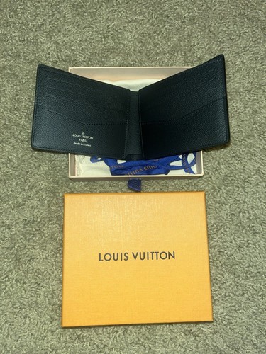 Louis Vuitton Monogram Slender Geldbörse Damier Graphite Canvas Neu mit Zubehör, Quittung - Bild 2 von 3