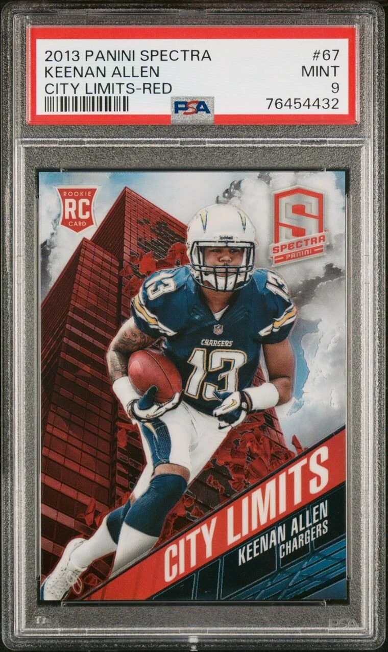 Keenan Allen Panini Spectra City Limits #67 Red