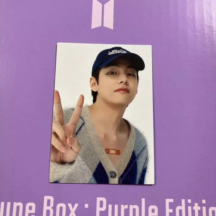 BTS Taehyung Fortune Box Purple Edition S JPFC Official Photo Card BANGTAN V