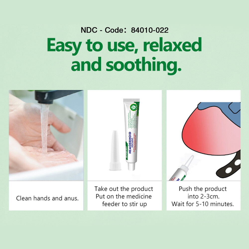 3PCS Hemorrhoids Remove Ointment Herbal Cream Relief Piles Pain Reduce Itching