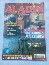 ALADIN 167 BROCANTE ANTIQUITE/VERRE VERLYS/MATERIAUX ANCIENS/BRUGES/MIROIR