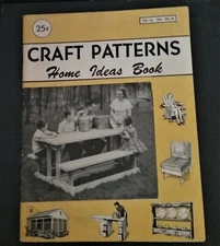 1956 CRAFT PATTERNS Home Ideas Book, Vol. 16, No. 23 Catalog