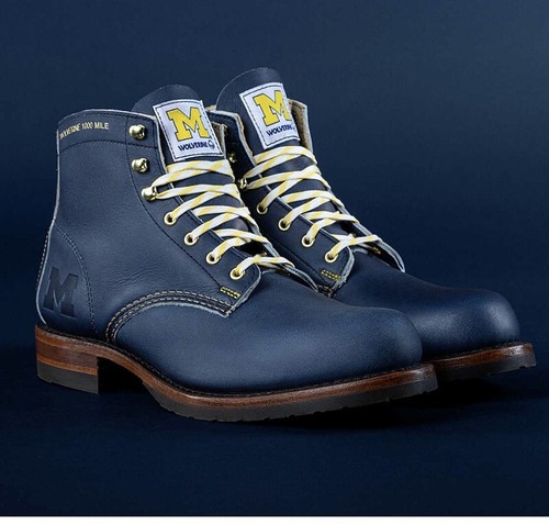 New Wolverine Michigan 1000 Mile Boots Special Edition Sz 11