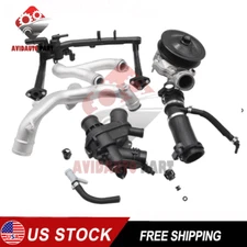 1Set Fits For Jaguar Land Rover Cooling System Kit 3.0L V6 Supercharged Engine