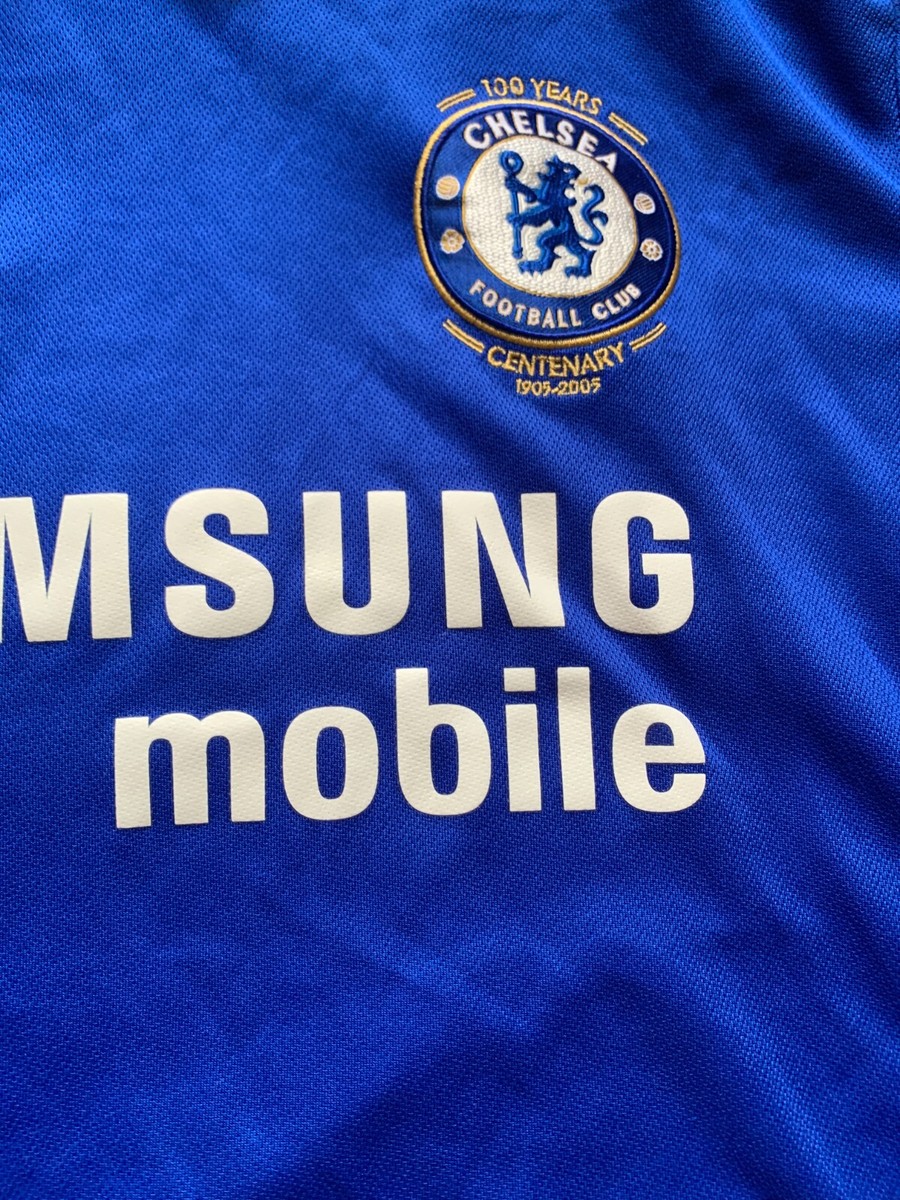 ウェア Chelsea 2005 2006 100th Chelsea 2005 2006 Home Jersey