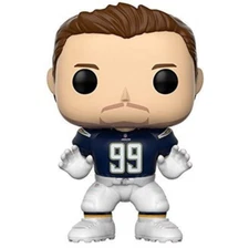 Funko Pop Football NFL Los Angeles Chargers Joey Bosa Figure w/ Protector
