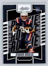 2023 Panini Absolute Foil Rookie RC #158 Demario Douglas New England Patriots