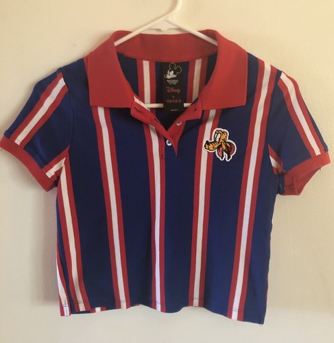 Disney X Forever 21 Cropped Striped 