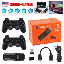 4K HDMI TV 30000+ Video Game Stick Retro Gaming Console w/ 2 Wireless Controller