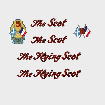 Flying Scot Montante Telaio Decalcomania