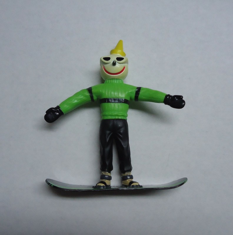 Jack in the Box Restaurant Jack skiing figure
