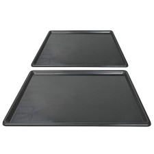 2 Piece 32inch Replacement Tray for Dog Crate Pans Plastic Bottom Pan Boot Mat