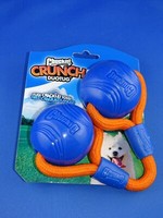 Chuckit! Crunch Ball Duo Tug Gummi Spiel Werfen Hundeball Spielzeug
