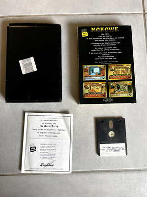Jeu Amstrad CPC 6128 – MOKOWE Par Lankhor – Complet Et Très Bon état