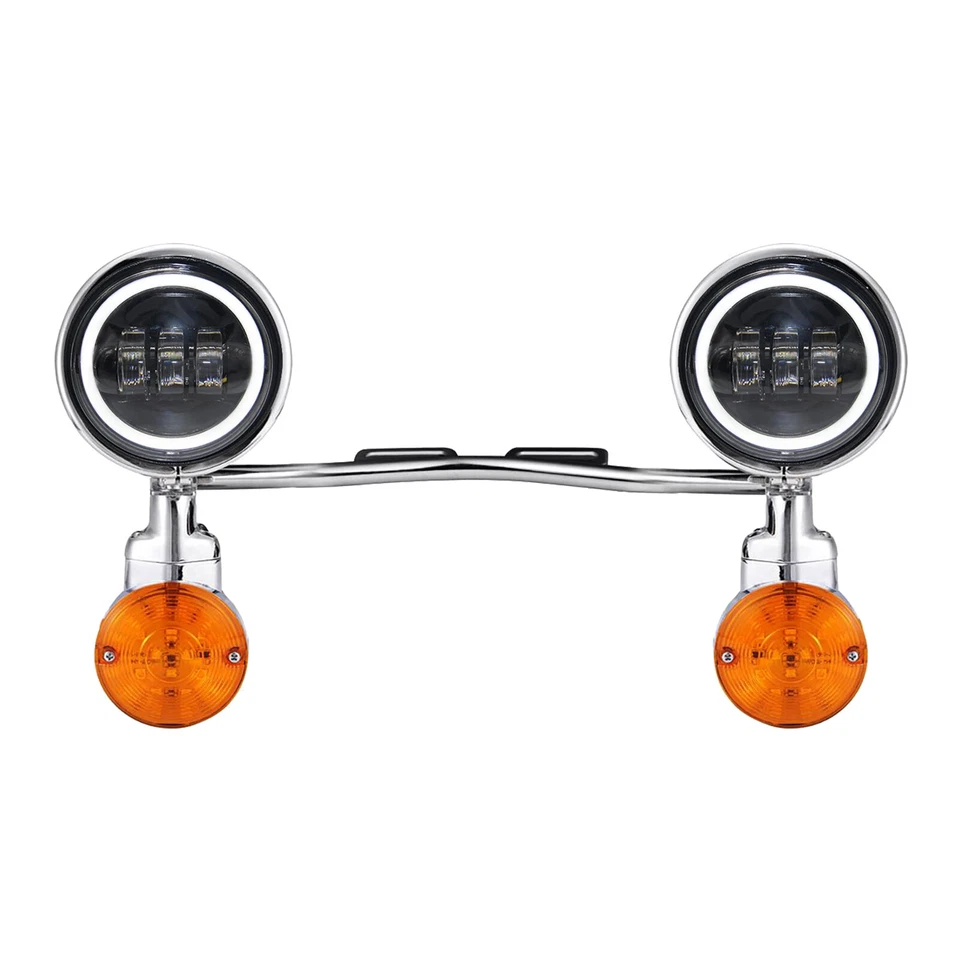 7" LED Headlight + Passing Lights For Honda Shadow ACE Spirit VT 750 1100 VTX Foto 2 de 4