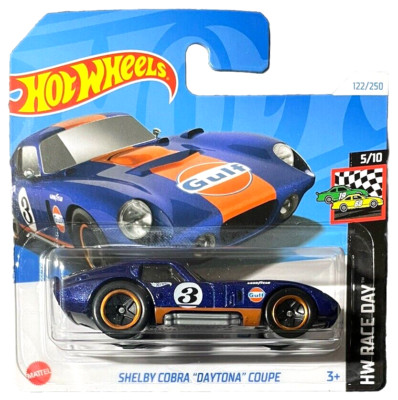 Hot Wheels Shelby Cobra Daytona HW Race Day 5/10 2024 122/250 1:64 Modellauto
