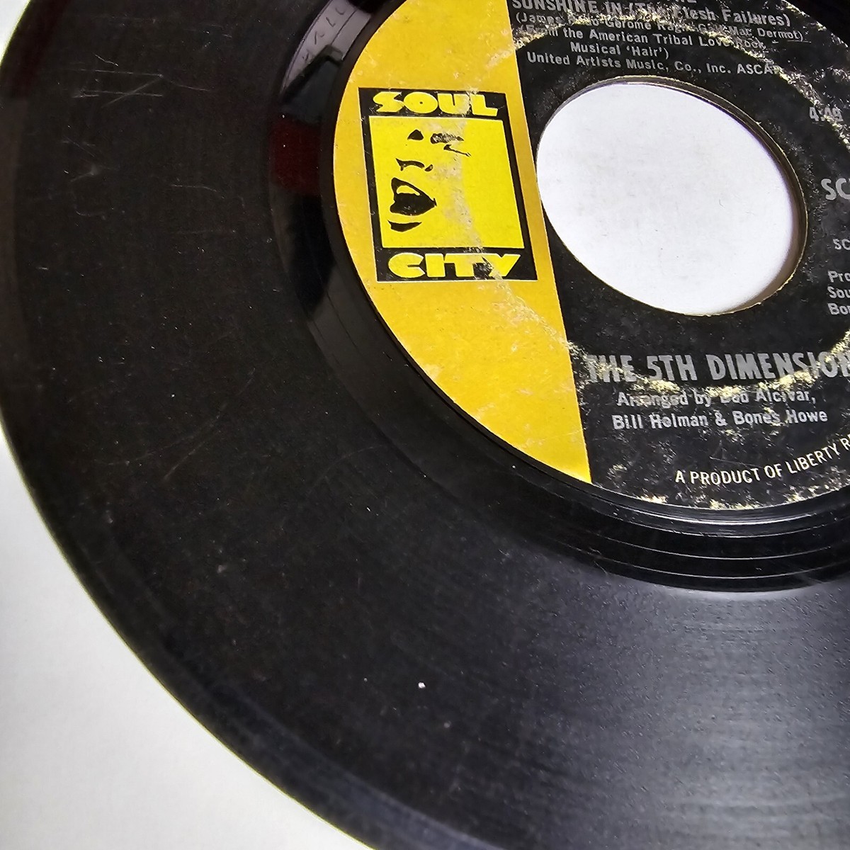 The 5th Dimension Aquarius / Let the Sunshine In 7'' 45 RPM Soul
