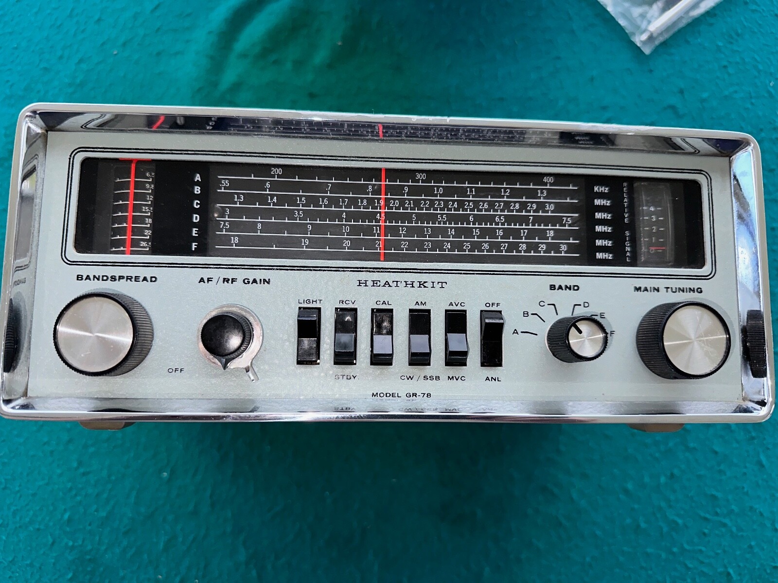 Heathkit GR78 General Coverage Receiver Ham eBay