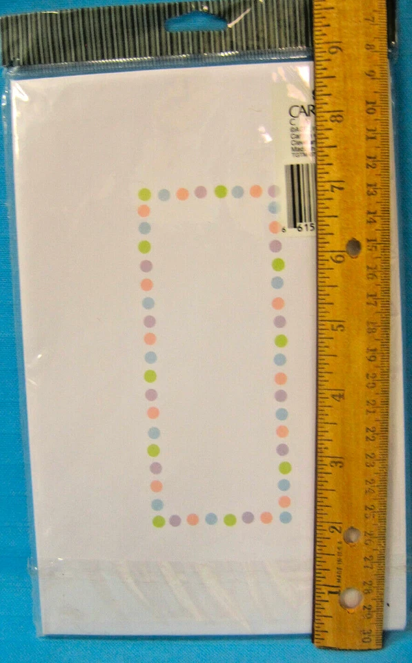 Tus invitaciones de fiesta invitadas 10 tarjetas y sobres diseño de baby shower Carlton Foto 4 de 4