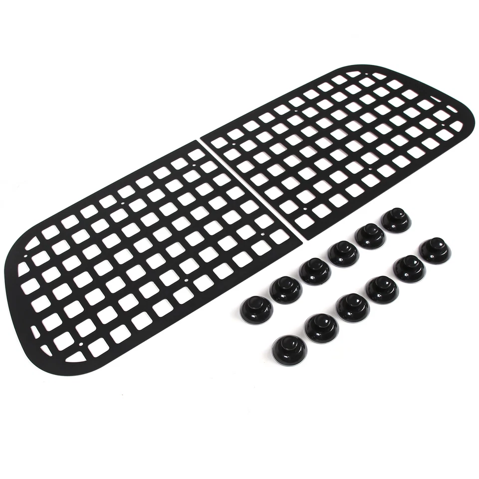 Panel de almacenamiento modular de ventana trasera Molle para Toyota Land Cruiser Prado 10+ Foto 3 de 4