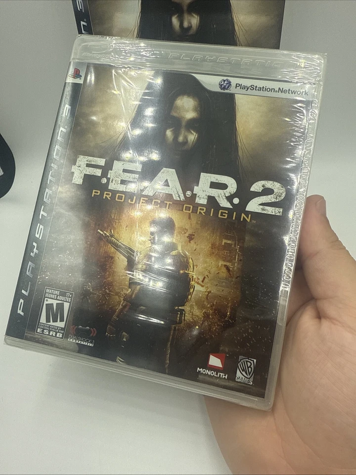 F.E.A.R. 2 Project Origin PS3 SUPER RARE SEALED Game Manual MA15+ FEAR 2 PS3 - Image 3 of 4