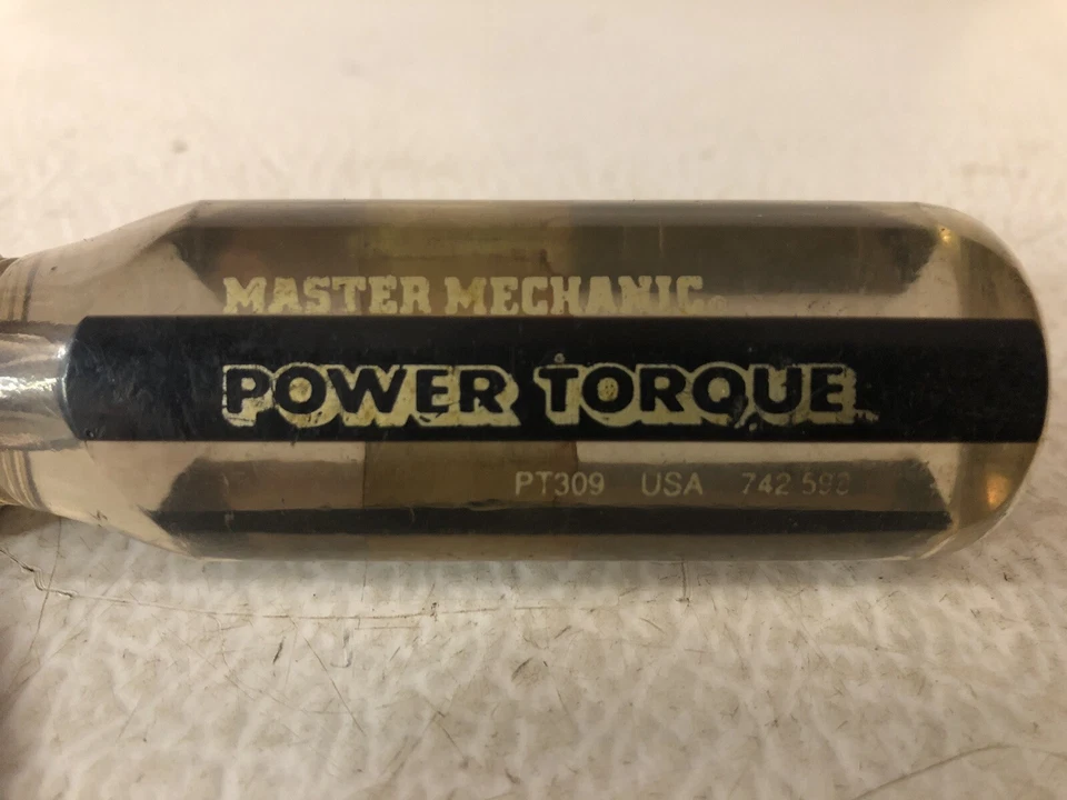 Master Mechanic Professional Chrome Vanadium CRV 9/32" Flat Head Screwdriver 309 - Image 3 of 4