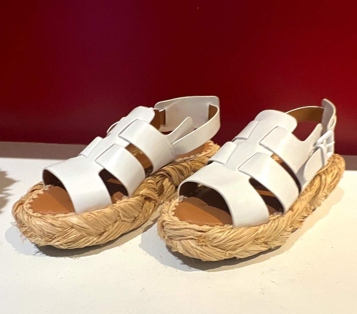 Robert Clergerie Wedge Leather Upper Sandals for Women for sale | eBay
