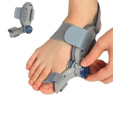 Adjustable Bunion Corrector for Men  Women, Big Toe Relief with Silicone Pad, 1