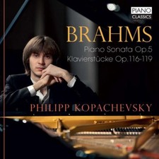 Johannes Brahms Brahms: Piano Sonata, Op. 5/Klavierst cke, Op. 116-119 CD 