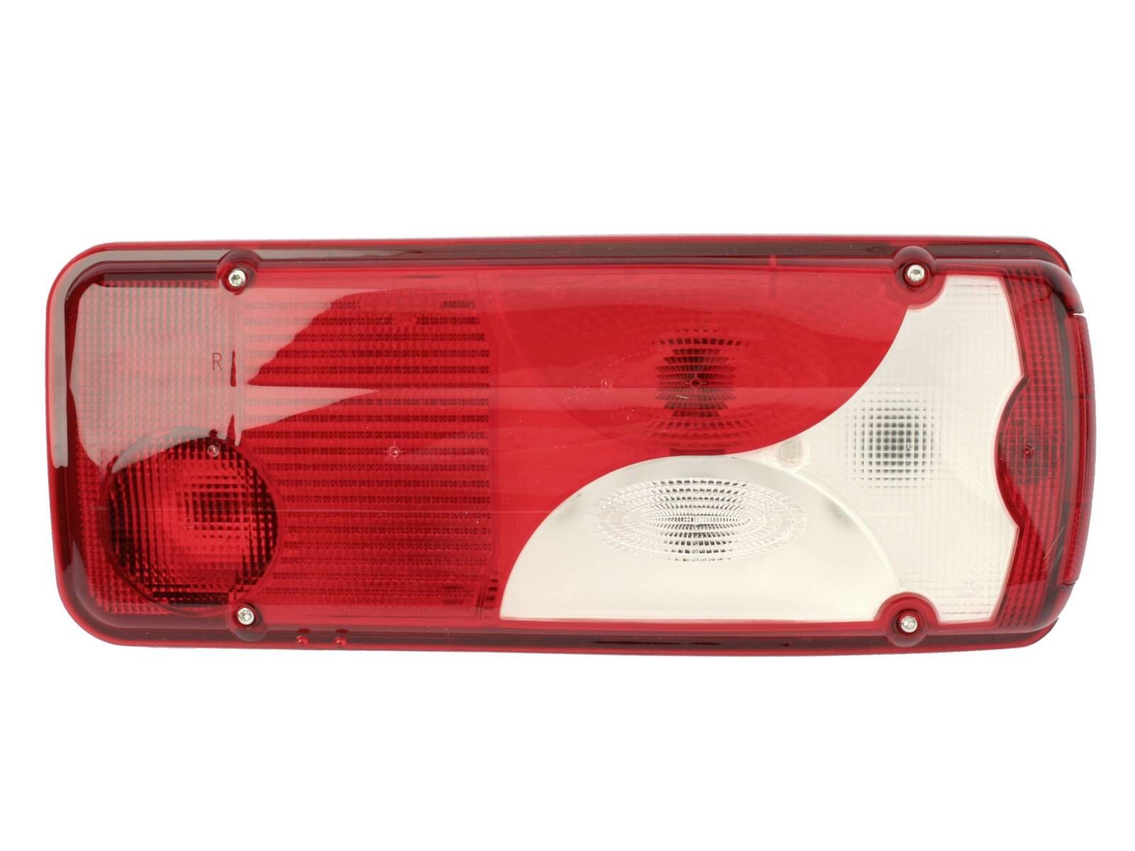 Glace de feu arrière 1.21831 DT Spare Parts droite pour optique camion 400x160mm