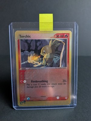 Pokemon Karte TCG Torchic / Flemmli 77/97 Reverse Holo E-Card 2003