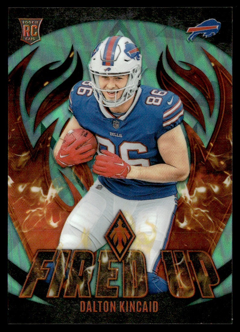 2023 Panini Phoenix Fired Up Teal Rookie Dalton Kincaid 084/125 #FU-20