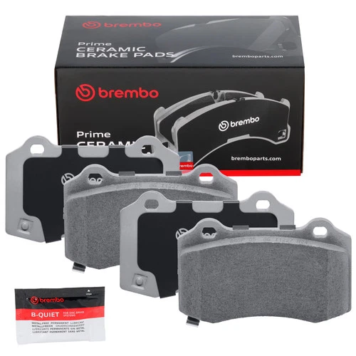 Brembo P11024N NAO Ceramic Rear Brake Pads for 04-23 Dodge/Chevy/Cadillac V8