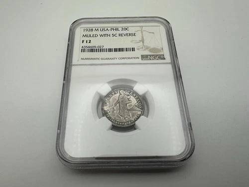 1928 Mexico 20 Centavos Silver — photo from another recent sale