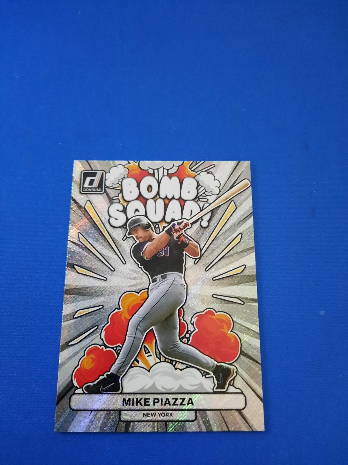 2023 Panini Donruss Mike Piazza Bomb Squad Rapture New York Mets #BS8