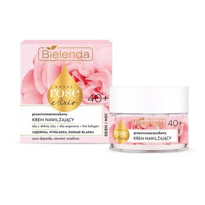  Bielenda Natural Royal Rose Elixir Anti-Falten 40+ Feuchtigkeitscreme 50ml