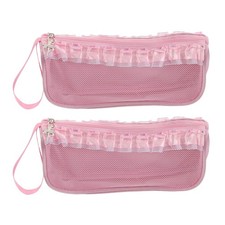 2 Pcs Travel Shoe Pouch Storage Organizer Girls Dance Bag Ballet