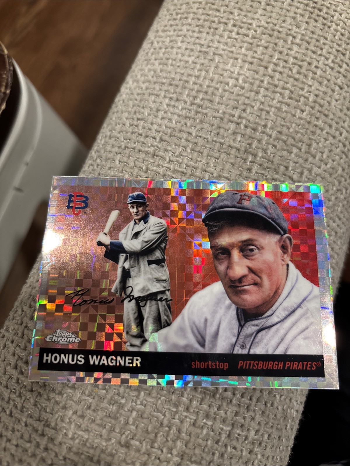 Honus Wagner 2025 Topps Chrome Platinum Baseball X Refractor #439