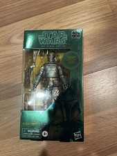 New In Box Star Wars The Black Series Boba Fett Carbonized Graphite 40th ESB